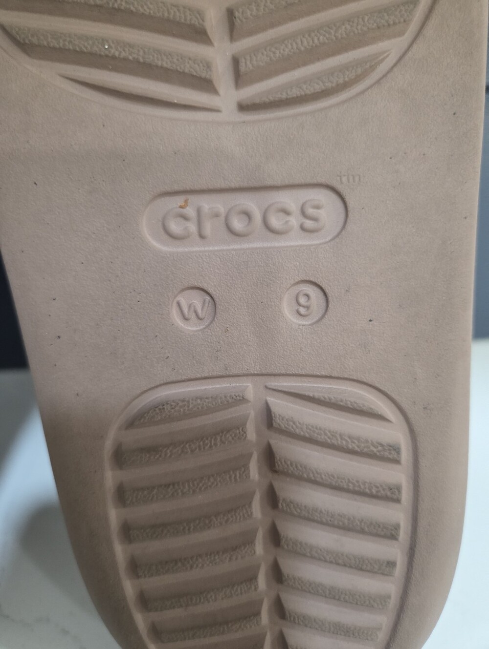 Crocs Women’s Brown Slide Sandals - Picture 9 of 11